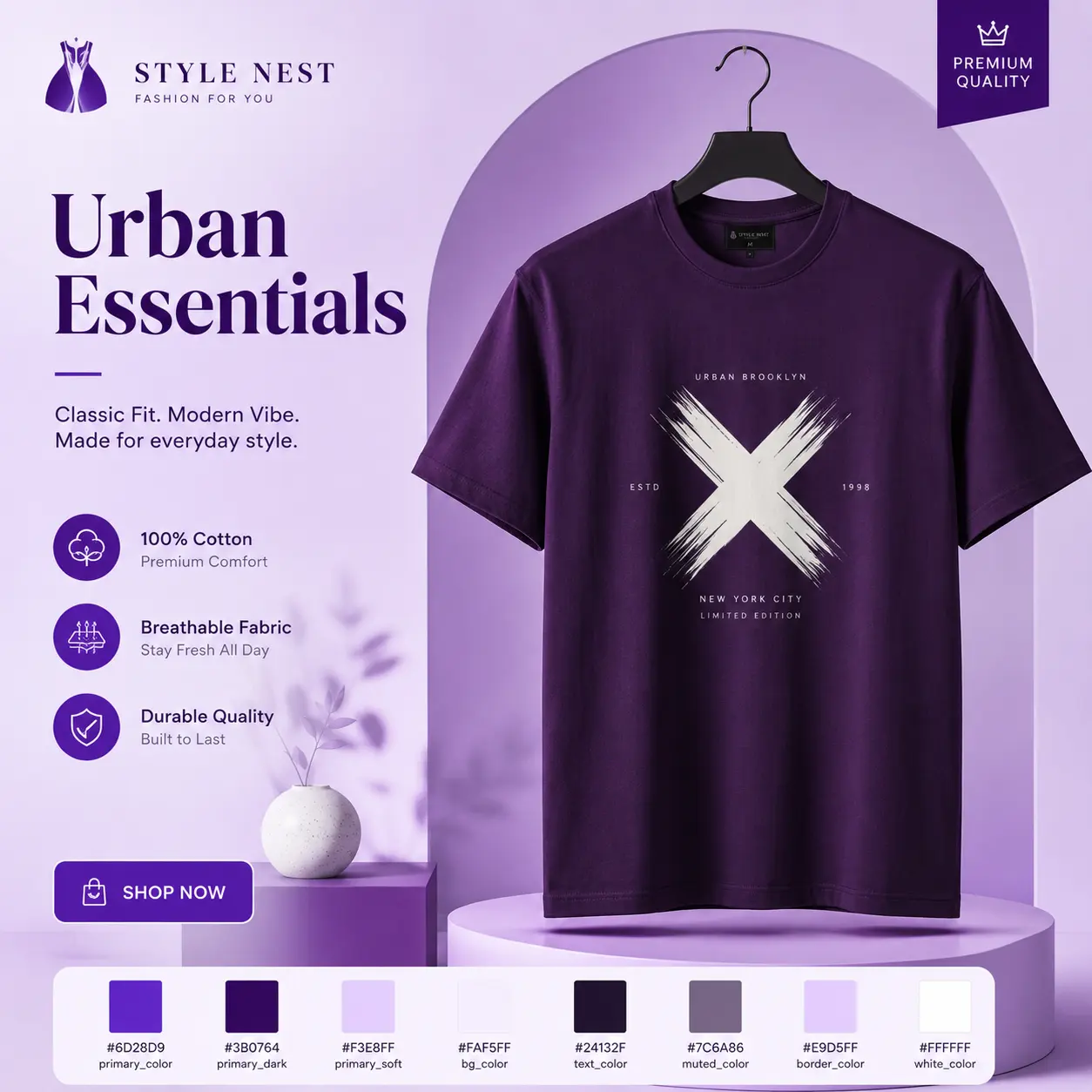 Signature Cotton Tee